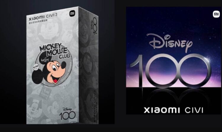 Xiaomi Civi 3 Edisi Spesial Disney: Spesifikasi dan Desain
