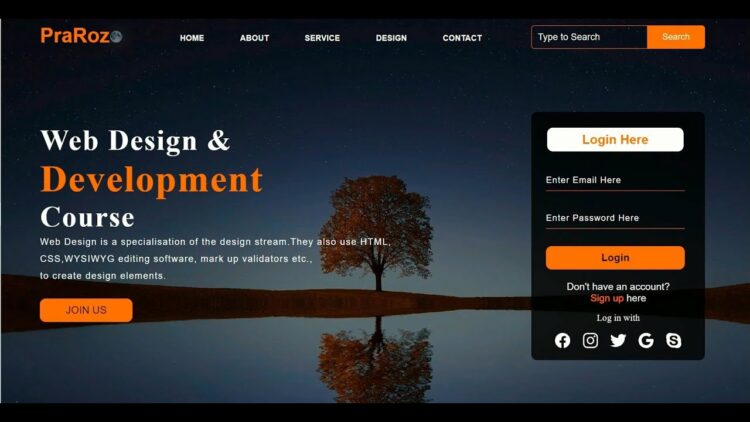 Template Website HTML
