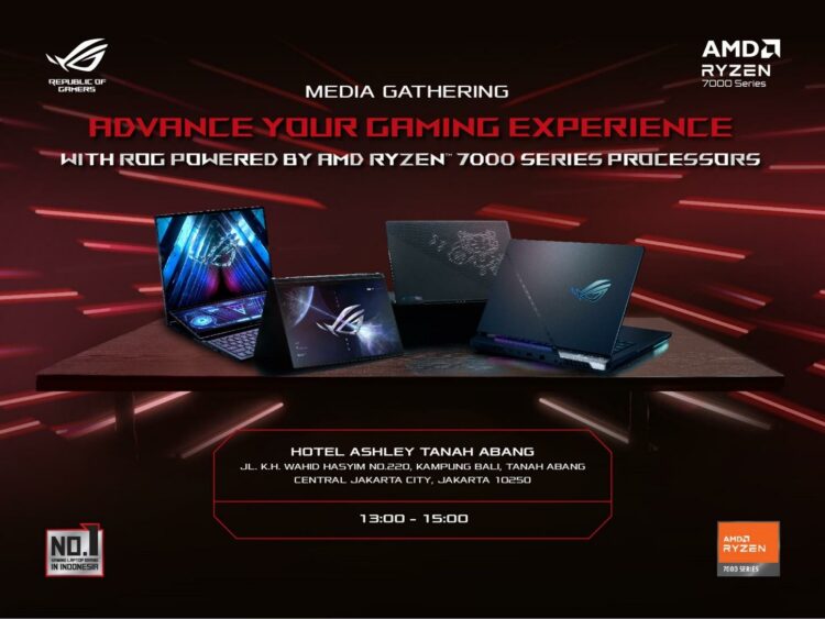 ASUS ROG Pamer Laptop Gaming Ryzen 7000 Terbaru 2023!