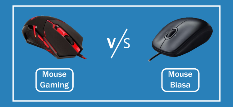 Masih Bingung? Ini Perbedaan Mouse Gaming dan Mouse Non Gaming