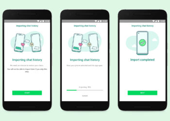 cara transfer whatsapp