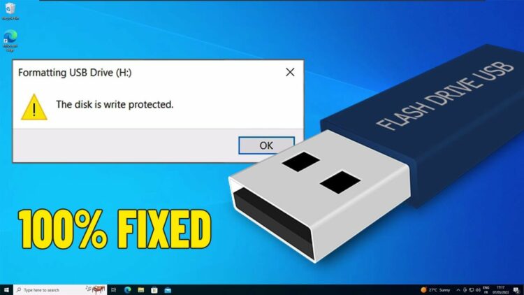 flashdisk write protected