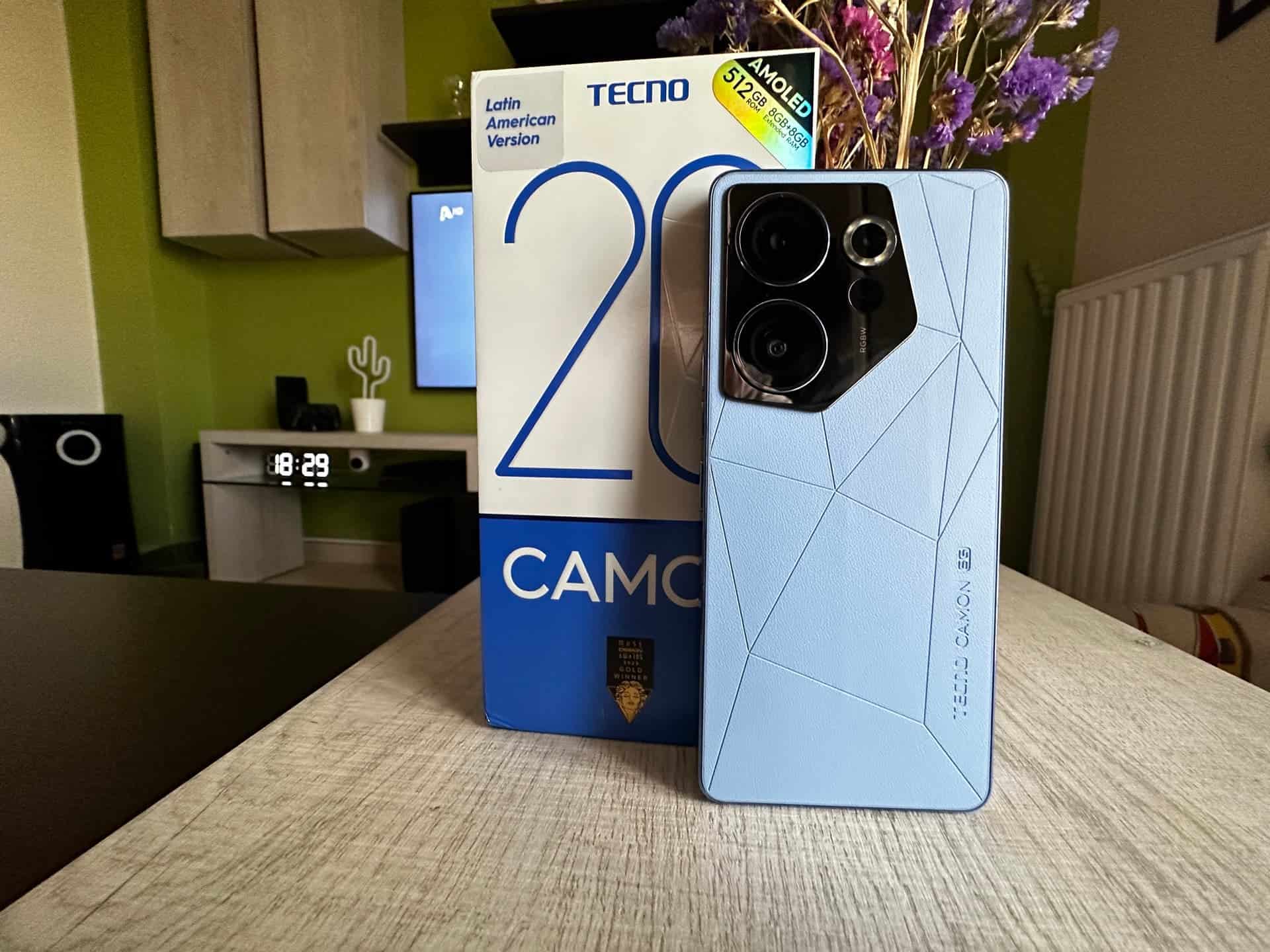 TECNO Camon 20 Pro 5G, Ponsel Dengan Sensor 64MP RGBW