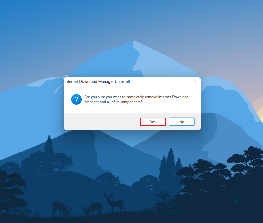 Fake Serial Number IDM