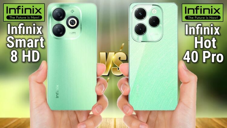 Infinix Smart 8 HD vs Infinix Hot 40 Pro, Mana yang Terbaik?