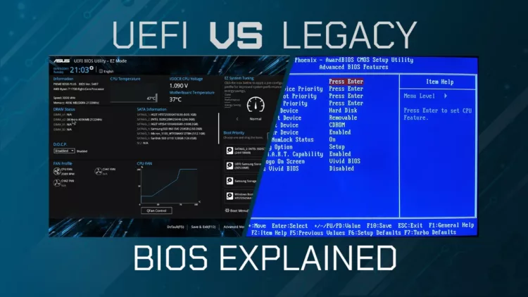 Perbedaan UEFI vs Legacy