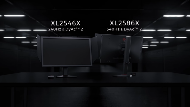 ZOWIE XL2546X & XL2586X Esports Monitor Resmi Dirilis BenQ