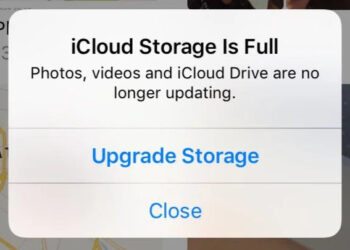 iCloud Storage Penuh