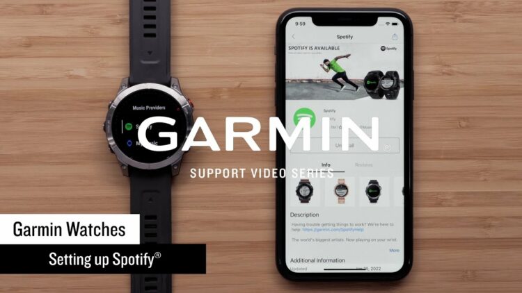 Install Spotify di Garmin Smartwatch