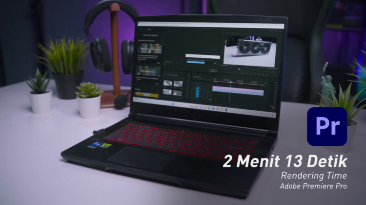 Rendering Test MSI GF63 Thin 12UCX