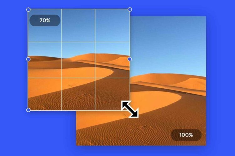mengubah ukuran foto