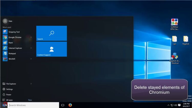 Chromium di Windows 10
