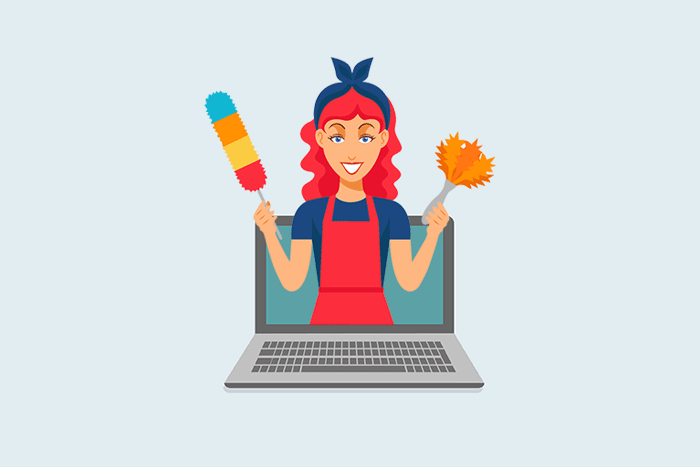 membersihkan cache di laptop