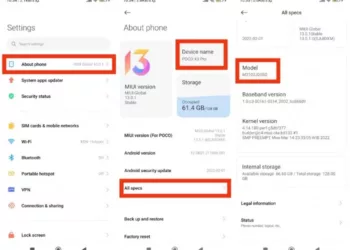 Cara Cek Spesifikasi HP Xiaomi