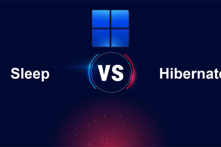 Sleep vs Hibernate di laptop windows