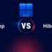 Sleep vs Hibernate di laptop windows