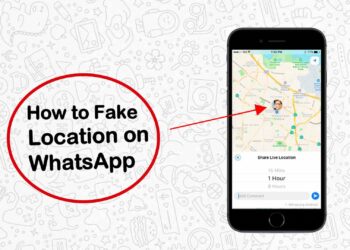 cara kirim fake location di whatsapp