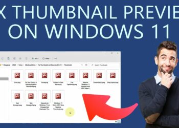 cara atasi masalah thumbnail windows 11