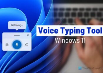 tips menggunakan voice typing windows 11