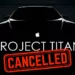 Apple Project Titan Dikabarkan Batal