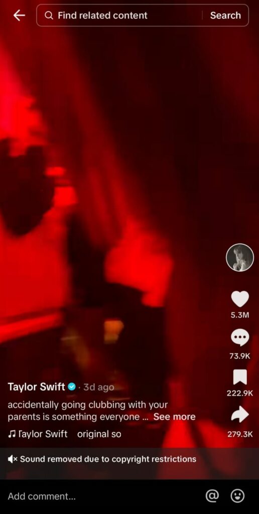 TikTok Sounds Removed