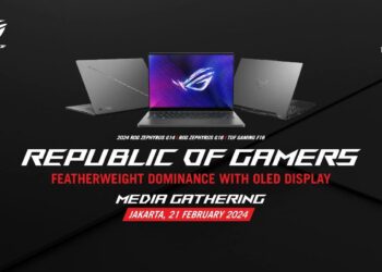 Pionir AI-Powered Gaming Laptop dengan Layar OLED Paling Tipis dan Ringan di Dunia, ROG Zephyrus G14 dan G16