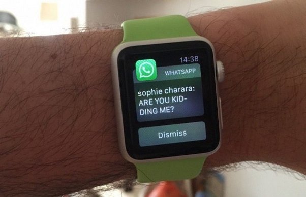 smartwatch WhatsApp