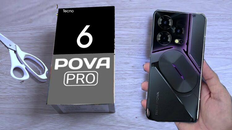 Tecno Pova 6 Pro : Ponsel Gaming dengan Baterai Jumbo dan Fast Charging 70W