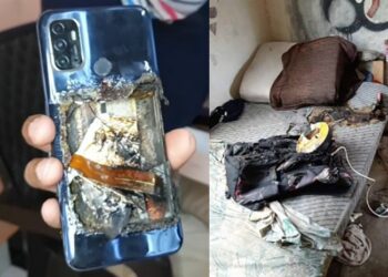 tanda HP akan meledak