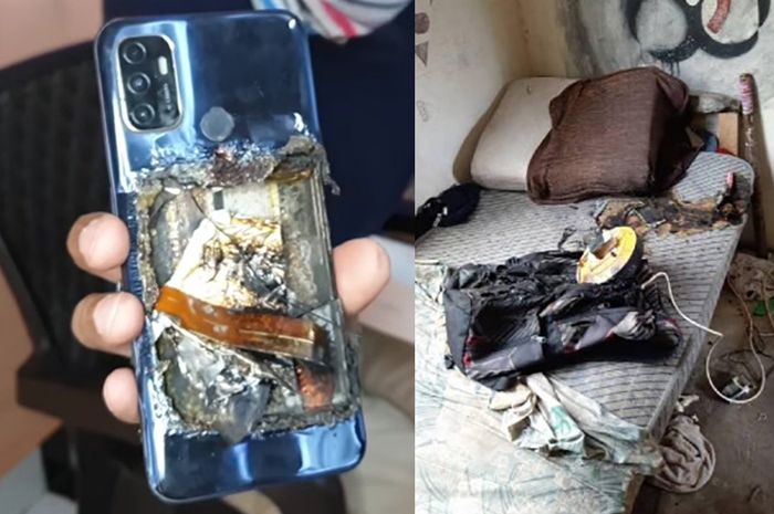 tanda HP akan meledak