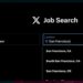 Job search X