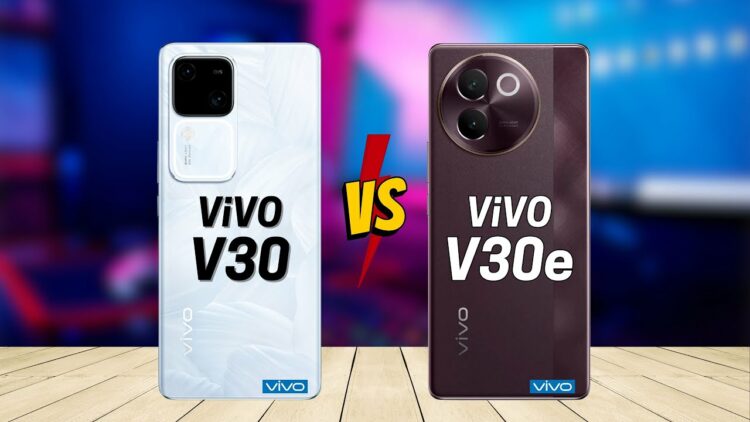vivo V30 vs V30e