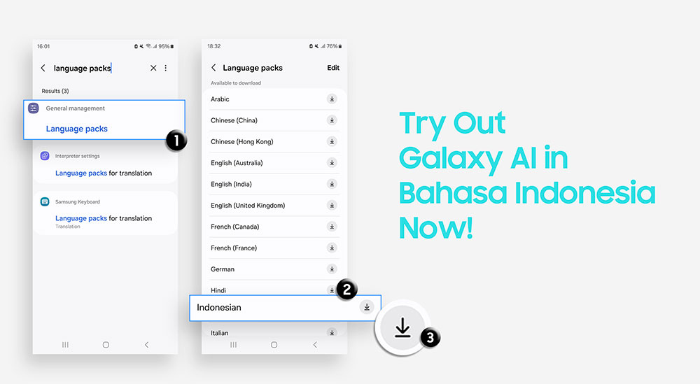 Galaxy AI Bahasa Indonesia