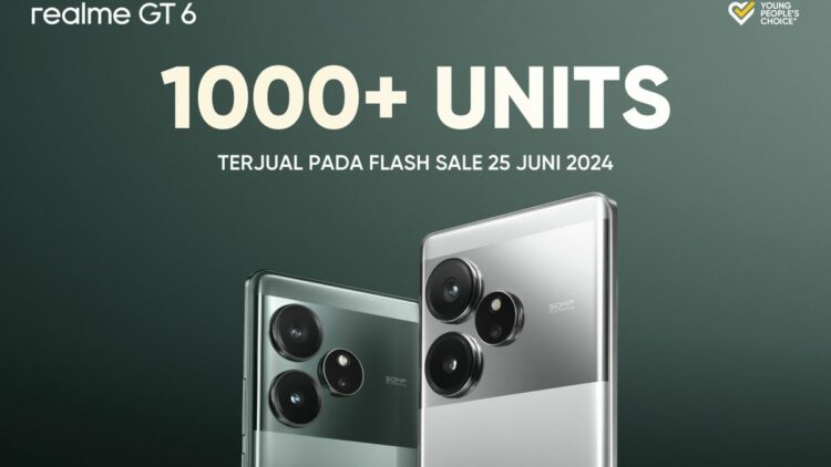 Realme GT 6 Sold Out! 1.000 Unit Terjual Habis di Flash Sale Perdana!