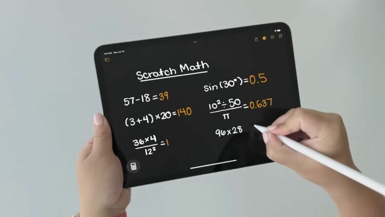 aplikasi kalkulator iPad