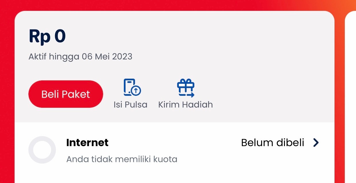 pulsa darurat Telkomsel