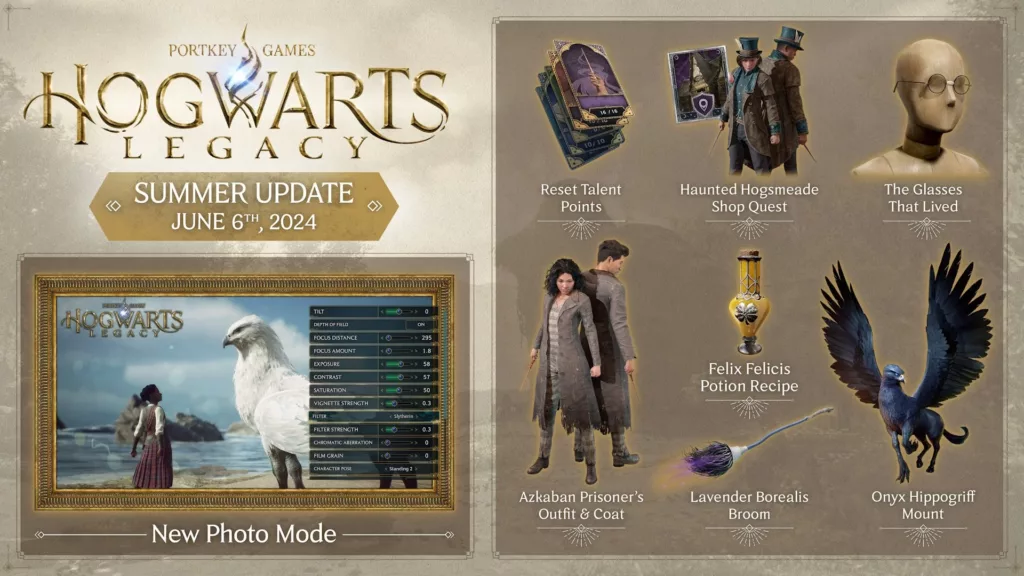 Summer Update Hogwarts Legacy Sudah Hadir! Simak Apa Saja yang Baru Berikut Ini!