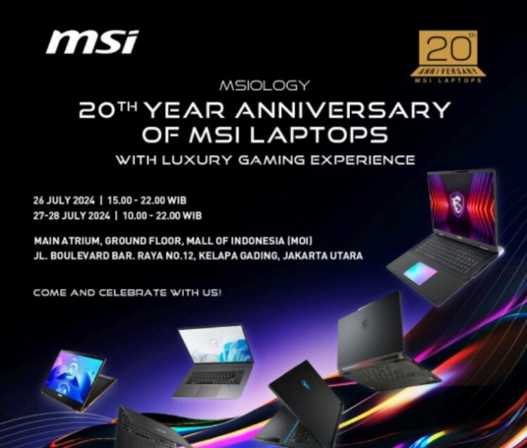 MSI Rayakan 2 Dekade