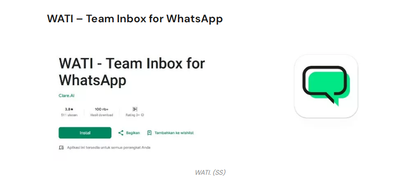 aplikasi bot WhatsApp