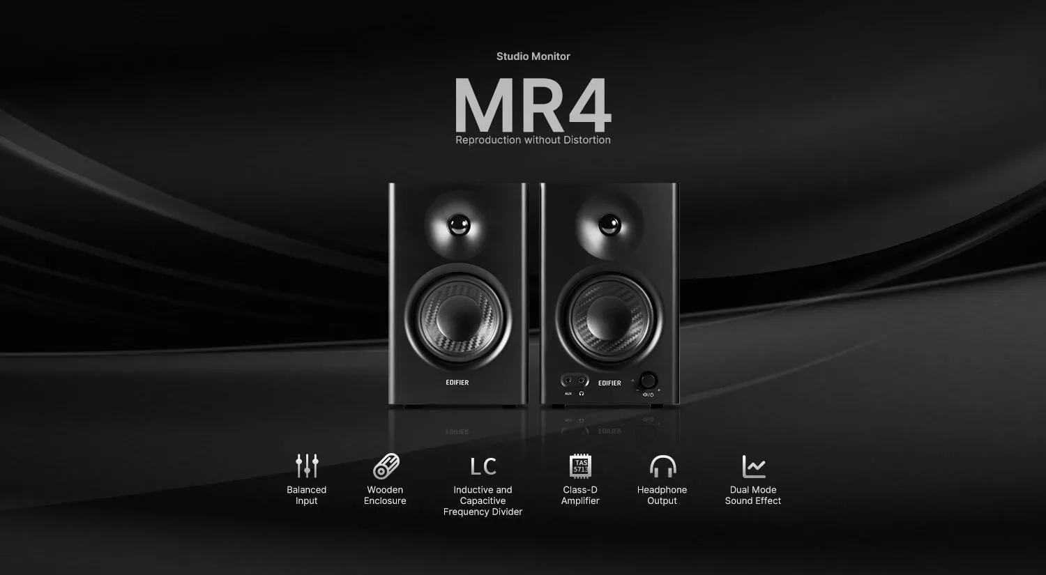 MR4 2.0 Studio Monitor Reference Speaker