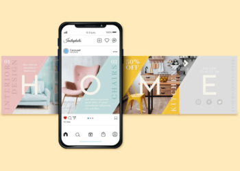 membuat slide Instagram