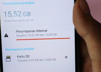 Kosongkan Penyimpanan