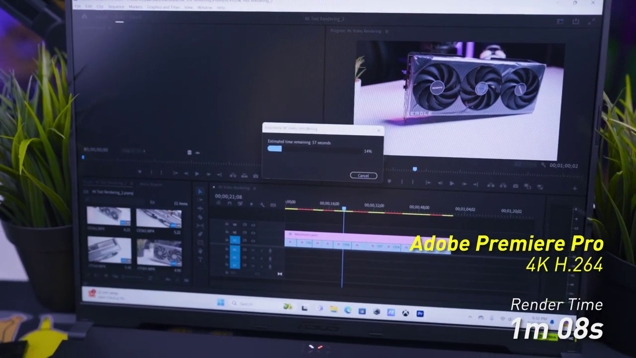 Rendering Test TUF Gaming F16