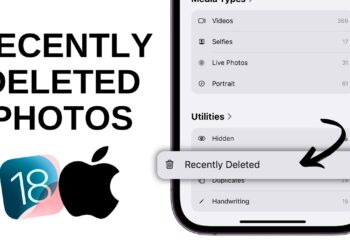 Recently Deleted iOS 18