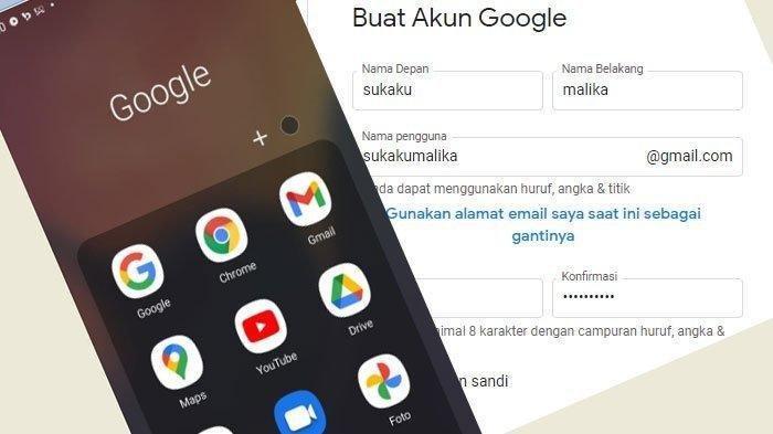 membuat akun Google