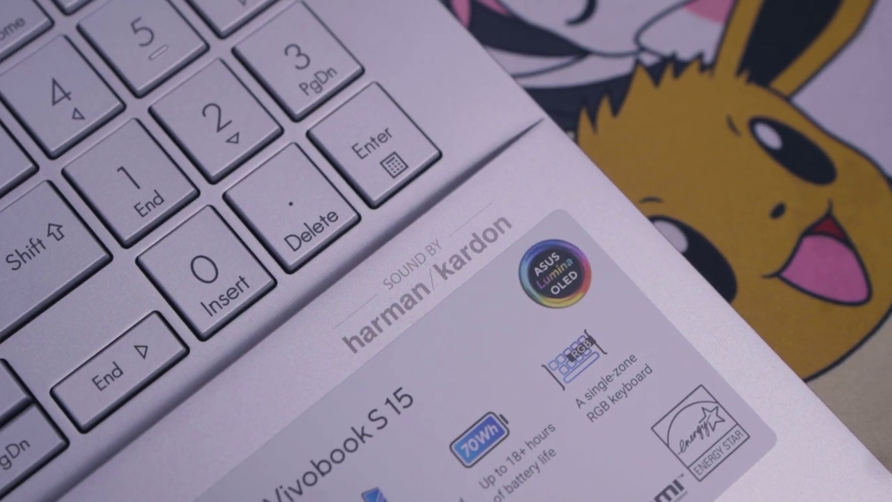 Layar ASUS Vivobook S 15 OLED