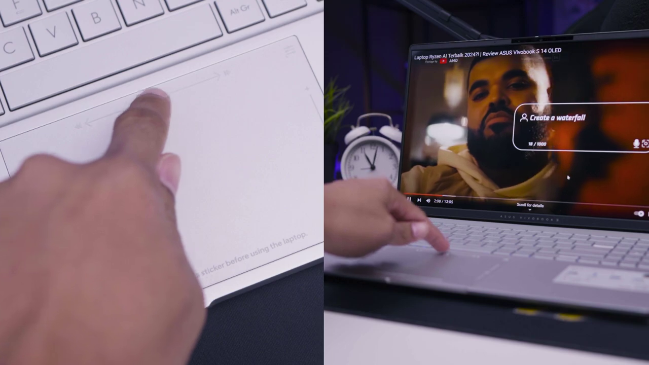 Touchpad Multifungsi Vivobook S 15 OLED