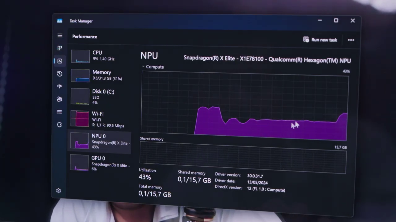 NPU Vivobook S 15 OLED