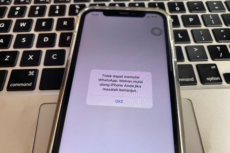 WhatsApp tidak bisa dibuka