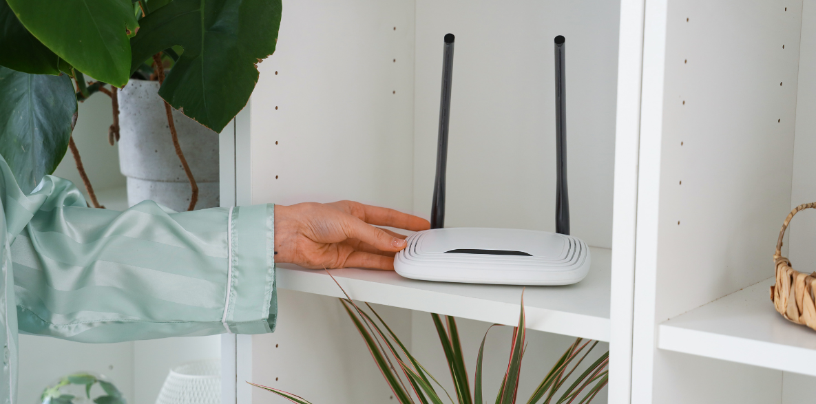 lokasi ideal router WiFi